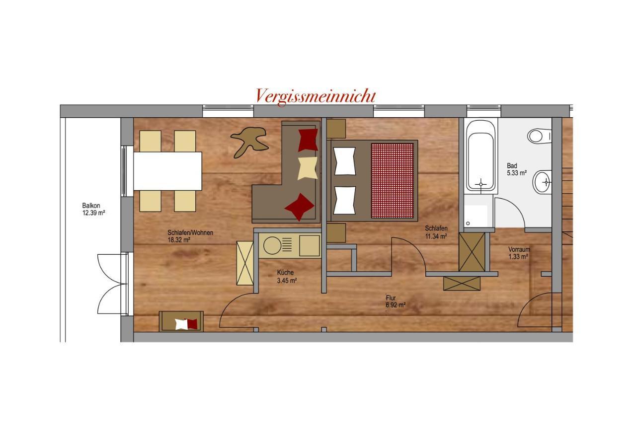 Apartament Der Landhof Oberstdorf Zewnętrze zdjęcie